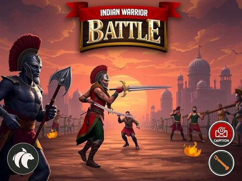 Indian Warrior Battle Game Screenshot